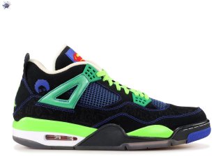 Meilleures Air Jordan 4 Retro Db "Doernbecher" Noir Vert (308497-015)