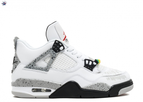 Meilleures Air Jordan 4 Retro "Do The Right Thing Pack" Blanc Noir (840606-192a)