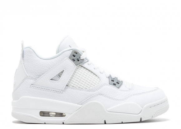 Meilleures Air Jordan 4 Retro (Gs) "Pure Money" Blanc (408452-100)