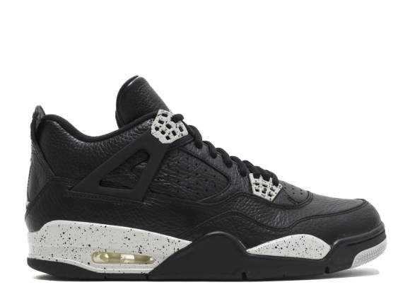 Meilleures Air Jordan 4 Retro Ls "Oreo" Noir Gris (314254-003)