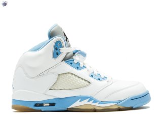 Meilleures Air Jordan 5 "Motorsport" Blanc Bleu (67813-ln4)