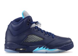 Meilleures Air Jordan 5 Retro (Gs) "Hornets" Marine (440888-405)