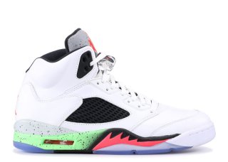 Meilleures Air Jordan 5 Retro "Pro Stars" Blanc (136027-115)