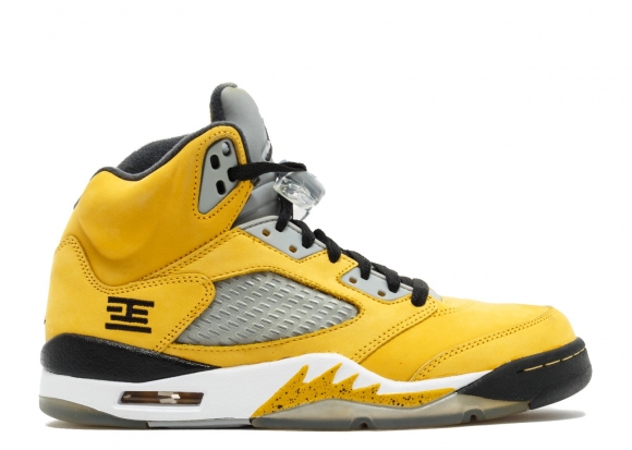 Meilleures Air Jordan 5 Retro T23 "Tokyo" Jaune (454783-701)