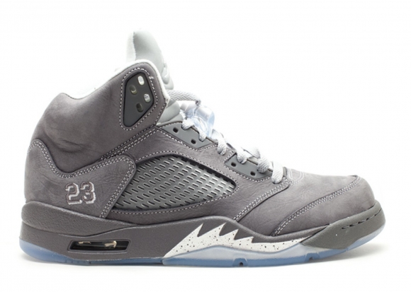 Meilleures Air Jordan 5 Retro "Wolf Gris" Gris (136027-005)