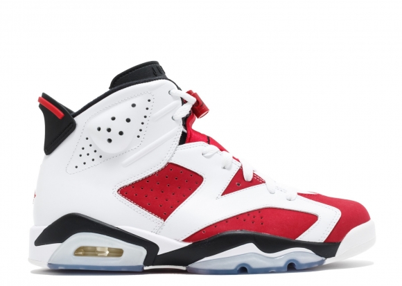 Meilleures Air Jordan 6 Retro "Carmine" Blanc Rouge (384664-160)