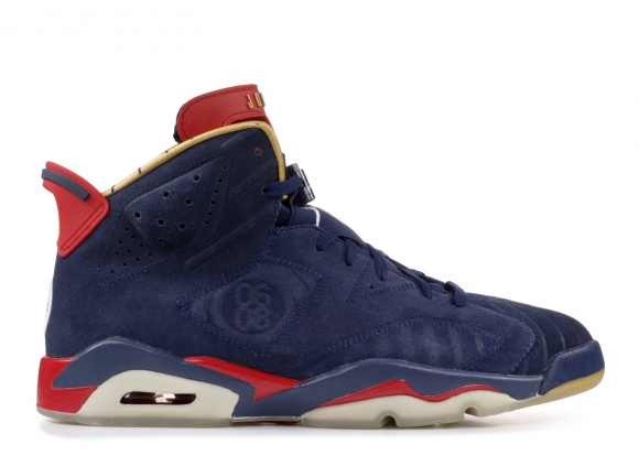 Meilleures Air Jordan 6 Retro Db "Doernbecher" Marine Rouge (392789-401)