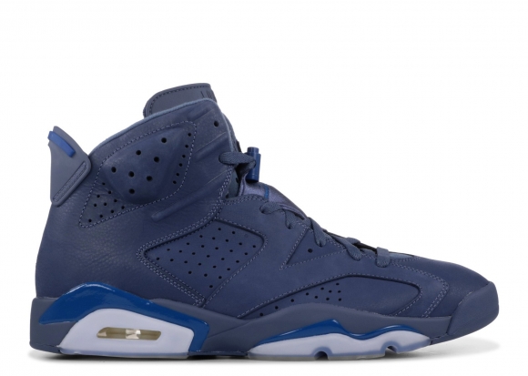 Meilleures Air Jordan 6 Retro "Diffused Bleue" Marine (384664-400)