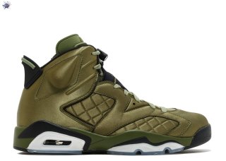 Meilleures Air Jordan 6 Retro Pinnacle Vert Noir (ah4614-303)