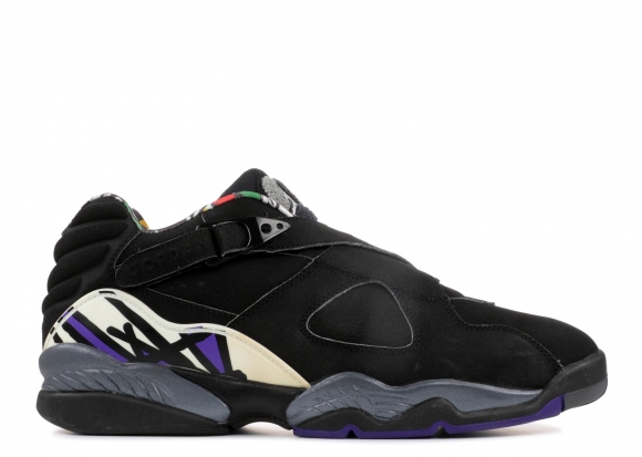 Meilleures Air Jordan 8 Low Pe "Mike Bibby Kings Away" Noir Pourpre (jbm155-m7)