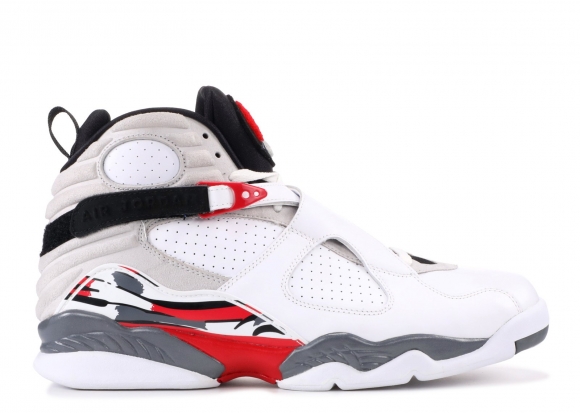 Meilleures Air Jordan 8 Retro "Countdown Pack" Blanc Gris Rouge (305381-103b)