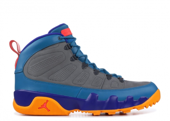 Meilleures Air Jordan 9 Retro Boot Nrg Bleu Orange (ar4491-300)