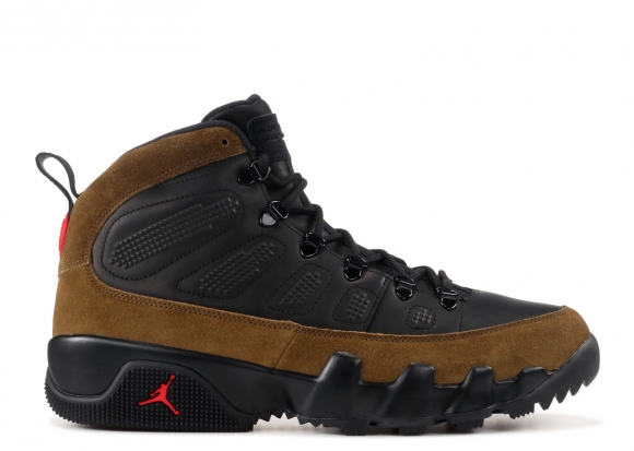 Meilleures Air Jordan 9 Retro Boot Nrg Noir Rouge (ar4491-012)