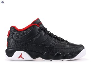 Meilleures Air Jordan 9 Retro Low Bg (Gs) "Bred" Noir Rouge (833447-001)