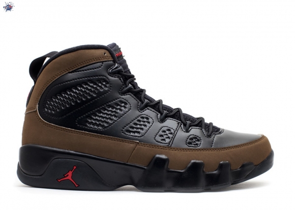 Meilleures Air Jordan 9 Retro "Olive 2012 Release" Olive Noir (302370-020)