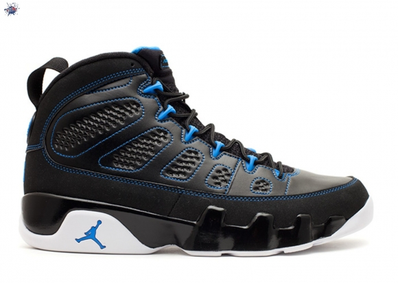 Meilleures Air Jordan 9 Retro "Photo Bleue" Noir Bleu (302370-007)