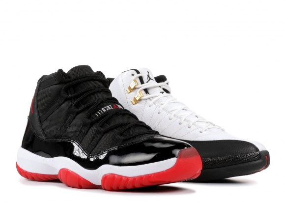 Meilleures Air Jordan Collezione 11/12 "Countdown Pack" Noir Rouge Blanc (338149-991)