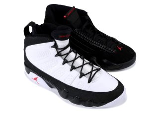 Meilleures Air Jordan Collezione 14/9 Blanc Rouge Noir (318541-992)