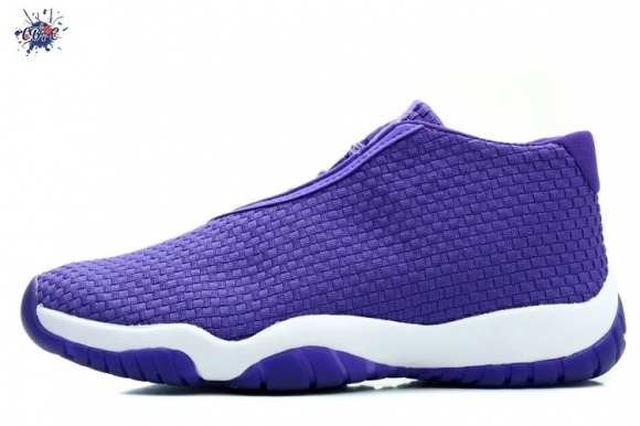 Meilleures Air Jordan Future "Dark Concord" Pourpre Blanc (656503-501)