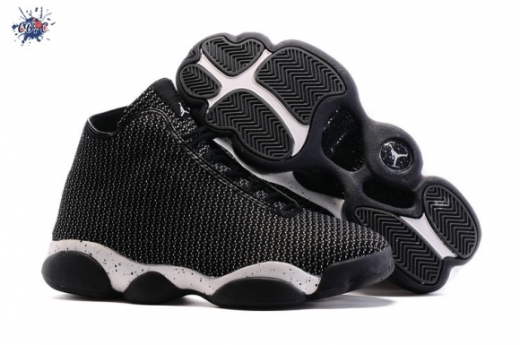 Meilleures Air Jordan Horizon Noir Blanc