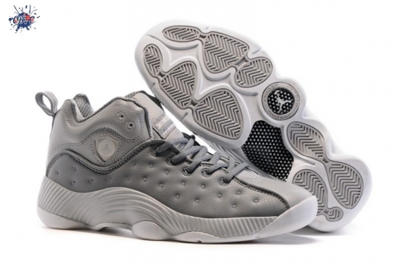 Meilleures Air Jordan Jumpman Team II Gris