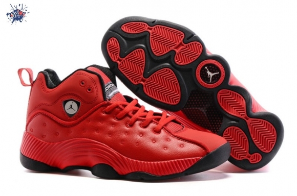 Meilleures Air Jordan Jumpman Team II Retro Rouge Noir