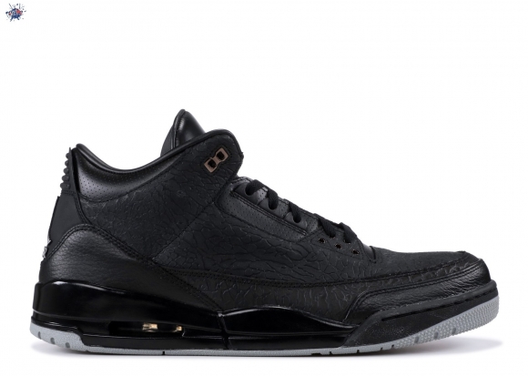 Meilleures Air Jordan Retro 3 Flip Noir (345767-001)