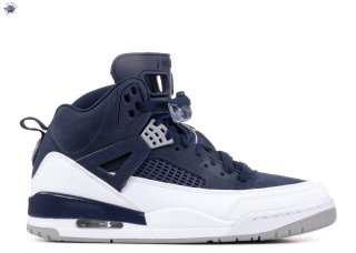 Meilleures Air Jordan Spiz'Ike Marine Blanc (315371-406)