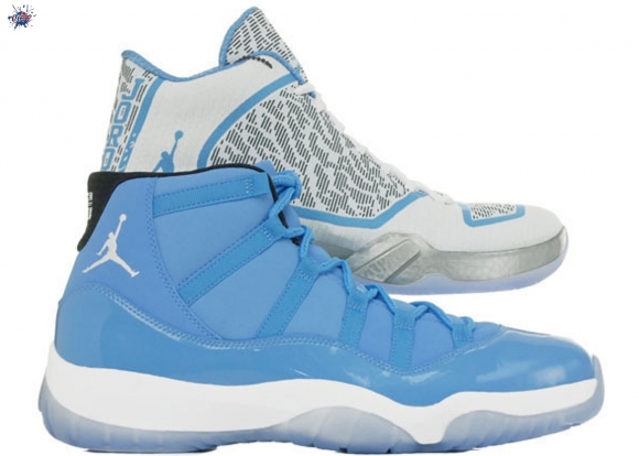 Meilleures Air Jordan Ultimate Gift Of Flight Pack (11/29) Blanc Bleu (717602-900)