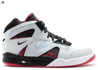 Meilleures Air Tech Challenge Hybrid Denm "Washed Denim" Gris Noir Rouge