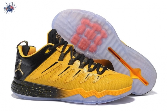 Meilleures Jordan CP3 IX 9 "Jaune Dragon" Jaune