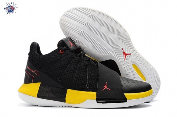 Meilleures Jordan CP3.Xi 11 11 Noir Jaune