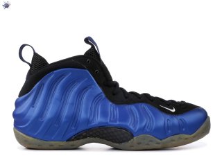 Meilleures Nike Air Foamposite One Bleu Noir Blanc (830017-511)