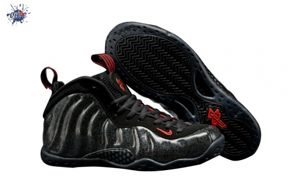 Meilleures Nike Air Foamposite One Noir Rouge