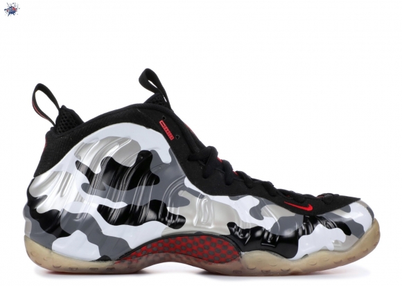 Meilleures Nike Air Foamposite One Prm "Fighter Jet" Noir Gris (575420-001)