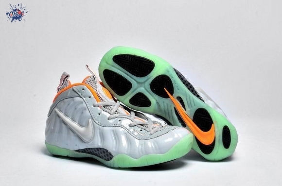 Meilleures Nike Air Foamposite Pro Gris Menthe Orange