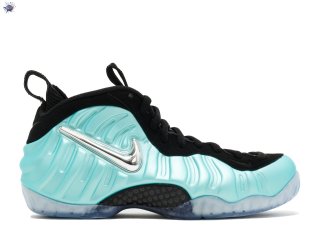 Meilleures Nike Air Foamposite Pro "Îlend Green" Bleu Noir (624041-303)