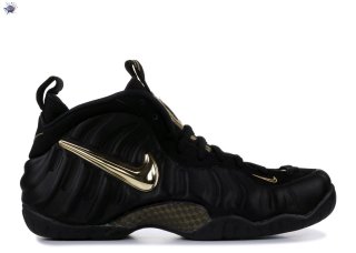 Meilleures Nike Air Foamposite Pro Noir Or (624041-009)