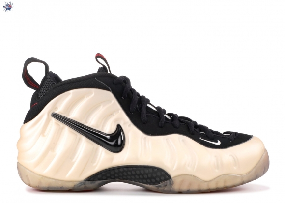 Meilleures Nike Air Foamposite Pro "Pearl 2010 Release" Perle Blanc Noir (624041-206)