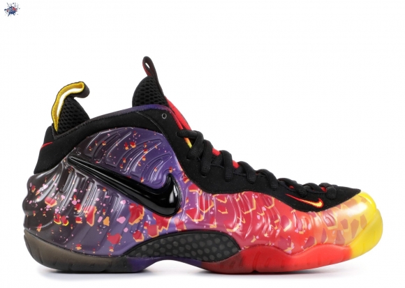 Meilleures Nike Air Foamposite Pro Prm "Asteroid" Rouge Noir (616750-600)