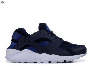 Meilleures Nike Air Huarache Run (Gs) Marine (654275-414)