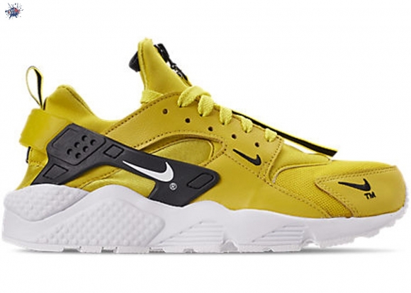 Meilleures Nike Air Huarache Run Zip Jaune (bq6164-700)