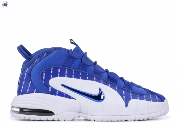 Meilleures Nike Air Max Penny "Pinstripe" Bleu Blanc (av7948-400)