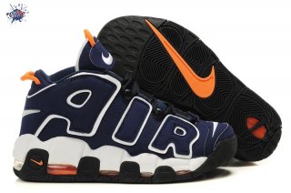 Meilleures Nike Air More Uptempo Marine Blanc Orange