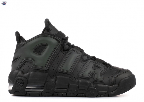 Meilleures Nike Air More Uptempo Se (Gs) Noir Gris (922845-001)