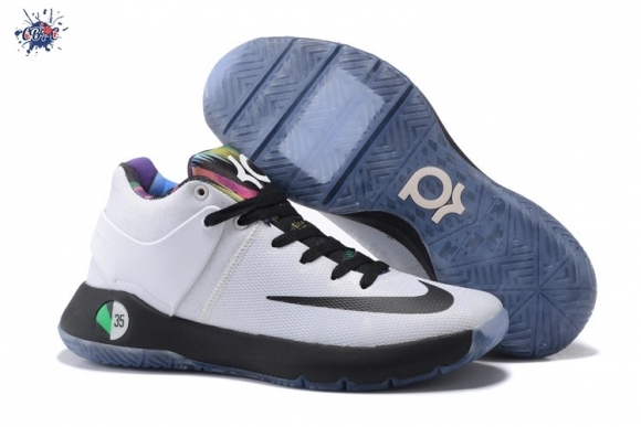 Meilleures Nike KD Trey 5 IV Blanc Noir Multicolore