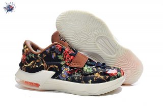 Meilleures Nike KD VII 7 "Ext Floral" Noir Marron (726438-400)