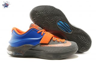 Meilleures Nike KD VII 7 Gris Orange Bleu