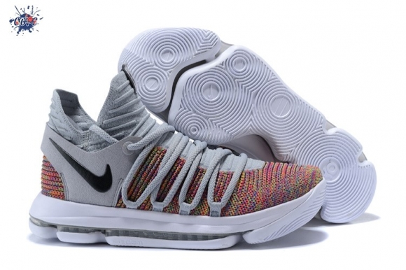 Meilleures Nike KD X 10 Gris Multicolore