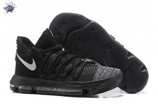 Meilleures Nike KD X 10 Noir Blanc